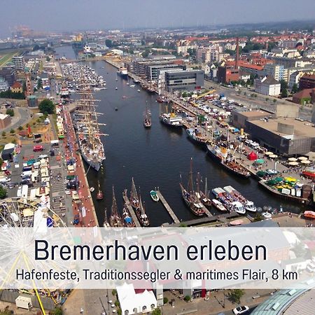 "Lilie" In Geestland-Langen, Ideal Fuer Familien & Homeoffice - Wlan & Parkplatz - 3 Zimmer, Balkon - Nahe Bremerhaven 외부 사진