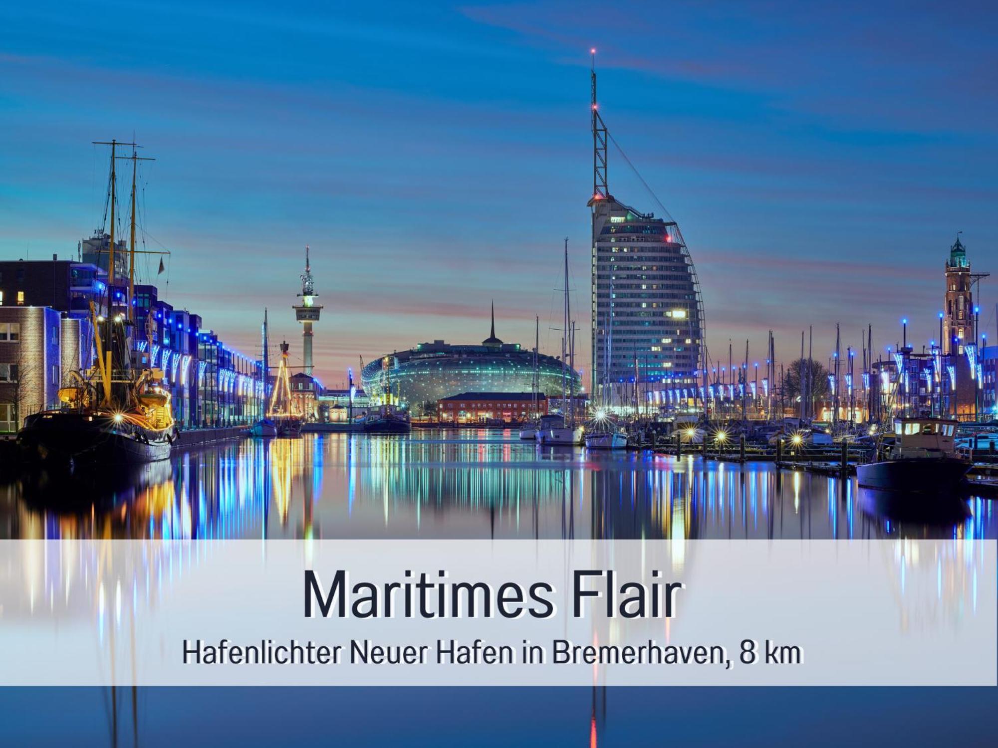 "Lilie" In Geestland-Langen, Ideal Fuer Familien & Homeoffice - Wlan & Parkplatz - 3 Zimmer, Balkon - Nahe Bremerhaven 외부 사진