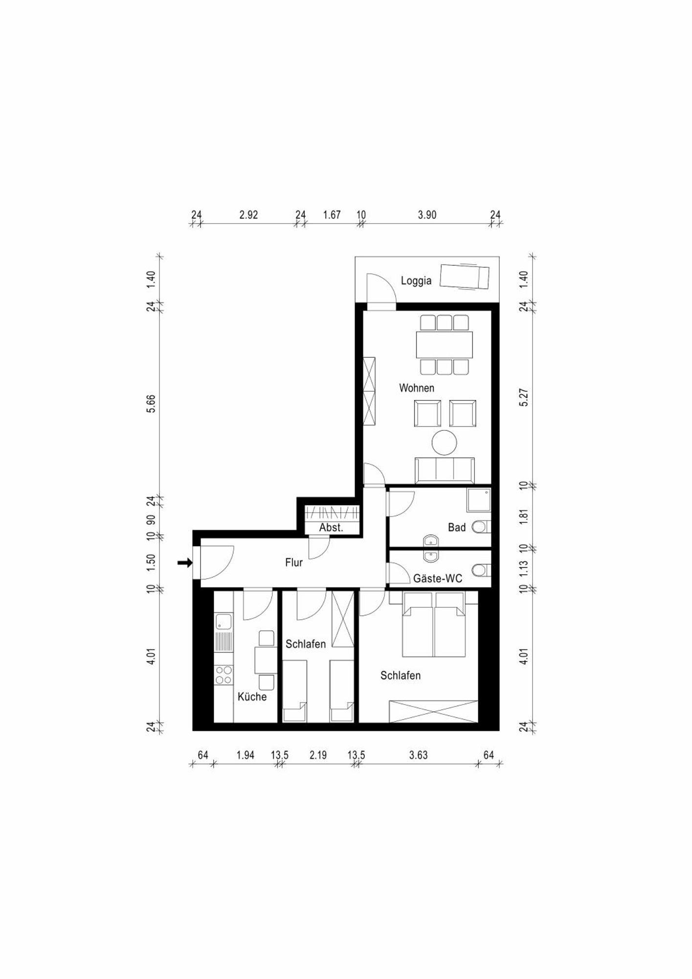 "Lilie" In Geestland-Langen, Ideal Fuer Familien & Homeoffice - Wlan & Parkplatz - 3 Zimmer, Balkon - Nahe Bremerhaven 외부 사진